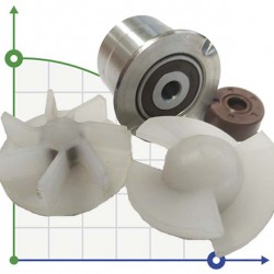 Obudowa łożyska pompy beczkowej Bearing unit assembled-2