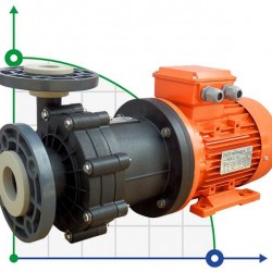 ADM 31 PVDF/TF/3HP/2800RPM pompa ze sprzęgłem magnetycznym