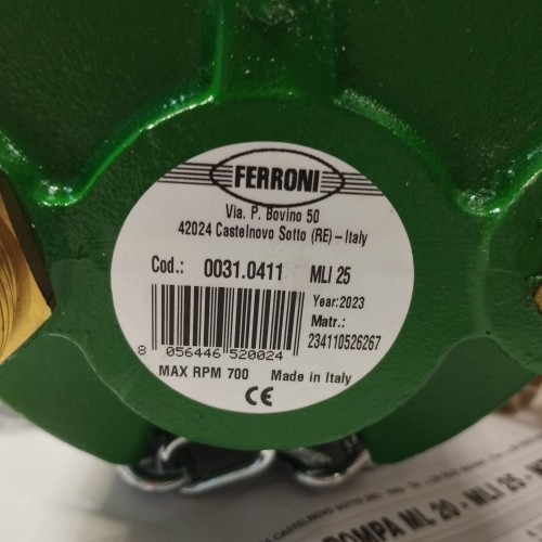 MLI 25 pompa rolkowa traktorowa na WOM