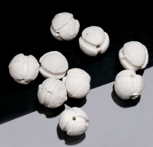 Piłki otwory otwarte ciepła akamulyatsii, Open-Hole Heat Storage Ball