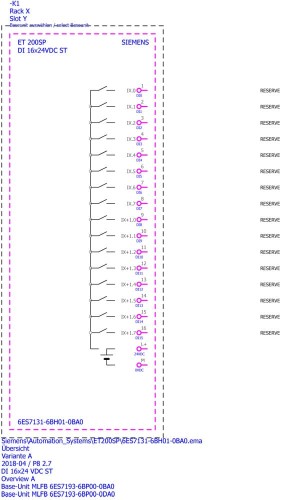 6ES7131-6BH01-0BA0, SIMATIC ET 200SP, moduł wejść cyfrowych