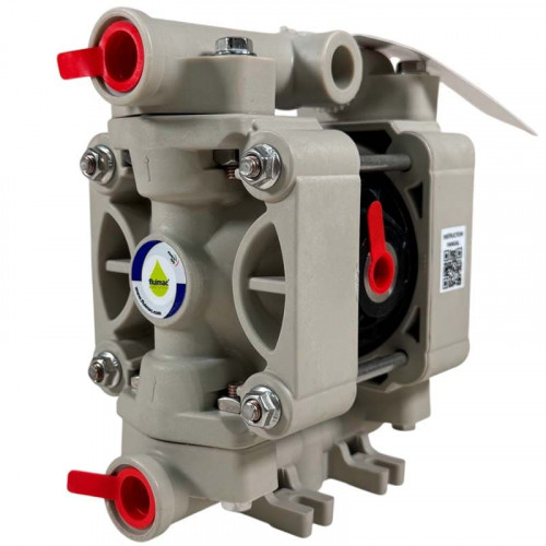 Pneumatyczna pompa membranowa PHOENIX P20 PP HYTREL+PTFE, 20 l/hv do kwasów