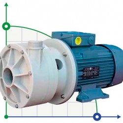 Pozioma pompa odśrodkowa MB 160 PP TL-VITON