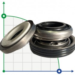 Uszczelnienie pompy Ebara R-LPS 35, CЕR/CAR, NBR, 304