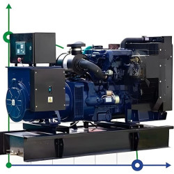 Przemysłowy generator diesla XHYP-24GF z ATS, silnik Perkins 30kVA, 24kW, 380V/50HZ typ otwarty