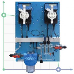 Stacja dozująca i kontrolna do basenów POOL pH/Rx do 500m3