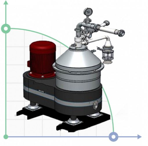 Separator oleju roślinnego SBA 4402