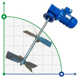 Mieszalnik dwupoziomowy MLW 300669, 0,55 kW, 69 obr/min