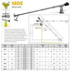 Veneroni MDE 5, 15 kW mikser elektryczny