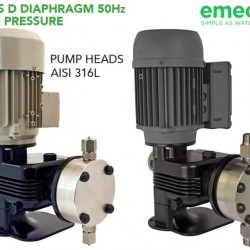 Pompa dozująca z silnikiem membranowym wysokociśnieniowym EMEC PRIUS seria D 50Hz AP 1,5-170 l/h, 100-20 bar