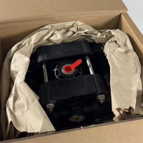 Pneumatyczna pompa membranowa do kwasów PHOENIX P20 PVDF SANTOPRENE+PTFE, 20 l/xv