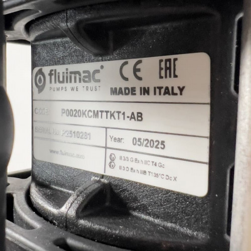 Pneumatyczna pompa membranowa do kwasów PHOENIX P20 PVDF SANTOPRENE+PTFE, 20 l/xv