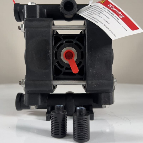 Pneumatyczna pompa membranowa do kwasów PHOENIX P20 PVDF SANTOPRENE+PTFE, 20 l/xv