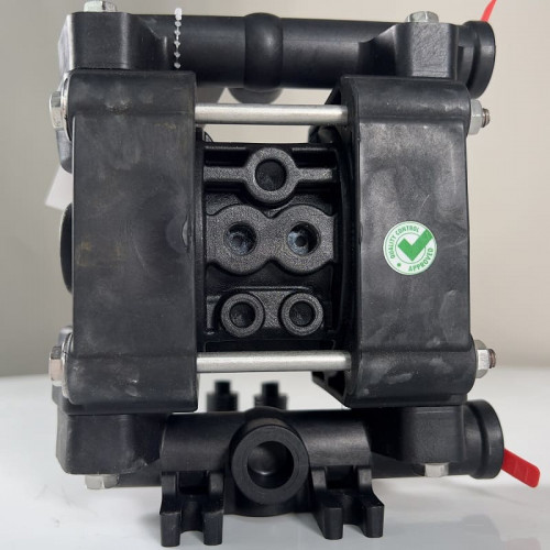 Pneumatyczna pompa membranowa do kwasów PHOENIX P20 PVDF SANTOPRENE+PTFE, 20 l/xv