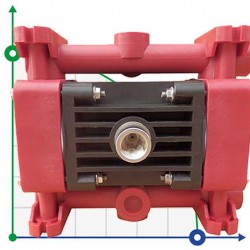 RUBY 010P-P-NTPT-E  pompa membranowa pneumatyczny