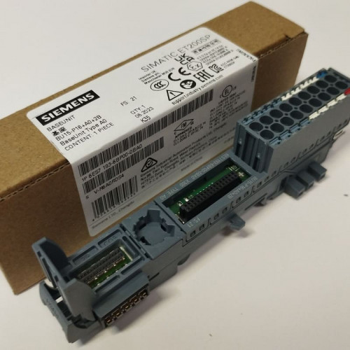 6ES7193-6BP00-0BA0, SIMATIC ET 200SP, jednostka bazowa BU15-P16+A0+2B, typ BU A0