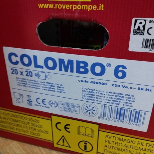 COLOMBO 6-ramowa prasa filtracyjna