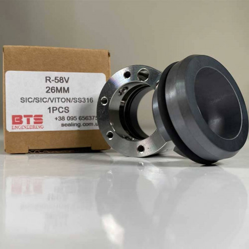 Uszczelnienie mechaniczne R-58V 70, SIC/SIC, VITON, 316, A0 do morskiego silnika strumieniowego Kamewa 2411845