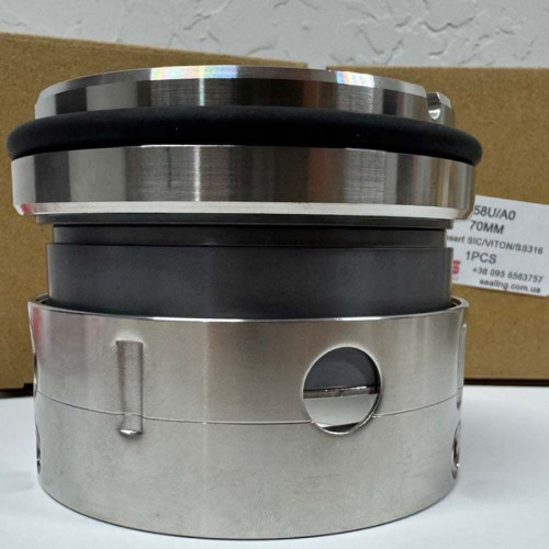 Uszczelnienie mechaniczne R-58V 70, SIC/SIC, VITON, 316, A0 do morskiego silnika strumieniowego Kamewa 2411845