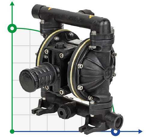Pompa pneumatyczna membranowa DP 11 PB/S