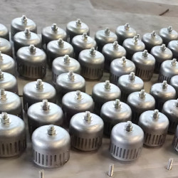 Kołpak kolumny destylacyjnej i rektyfikacyjnej DN80, stal nierdzewna