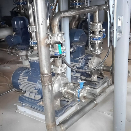 BGWHB 65-250A (23,4/70), 11kW, 2880, Ex - pompa ze stali nierdzewnej pozioma