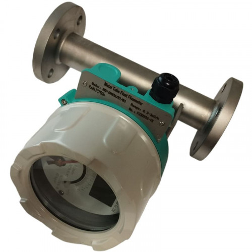 DN25 Przepływomierz ze stali nierdzewnej rotametr LZ PN16 (96% alkoholu), 0...3000 l/h, 4-20mA, Ex