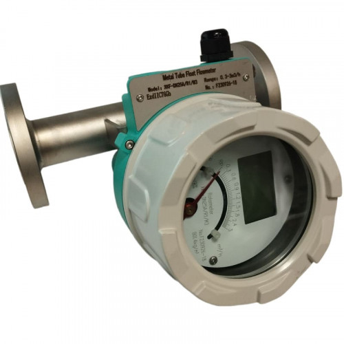 DN25 Przepływomierz ze stali nierdzewnej rotametr LZ PN16 (96% alkoholu), 0...3000 l/h, 4-20mA, Ex