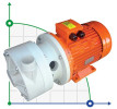 ADH 180 PVDF/B/15HP/TF/2800/BSP - poziomy pompa odśrodkowa