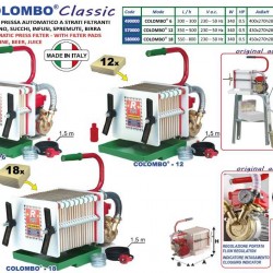 COLOMBO prasa filtracyjna 18-ramowa