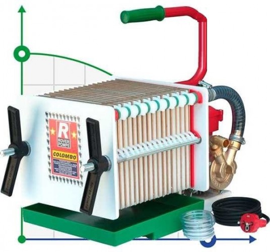 COLOMBO prasa filtracyjna 18-ramowa