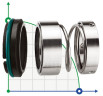 Uszczelnienie pompy R-108U 80, SIC/CAR, EPDM, 304, T5F