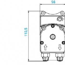 Pompa perystaltyczna F-T 0601 24Vdc