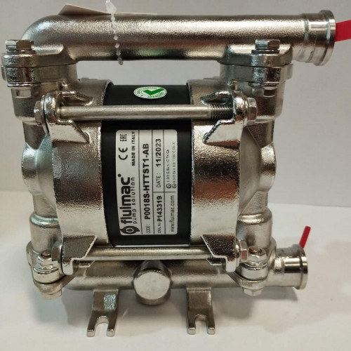 Pneumatyczna pompa membranowa PHOENIX P18 AISI316 HYTREL+PTFE, 20 l/xv do łąki