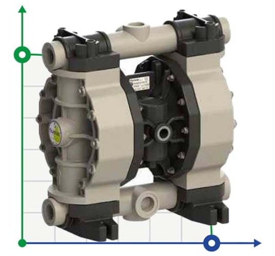 PHOENIX P160 PP SANTOPRENE ATEX pompa membranowa pneumatyczna