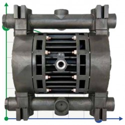 Pneumatyczna pompa membranowa BOXER 150 PVDF IB150-FC-MTTFT--