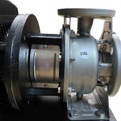 Pompa monoblokowa do nawozów płynnych BZ 40-125/2,2 ze stali nierdzewnej AISI 316L