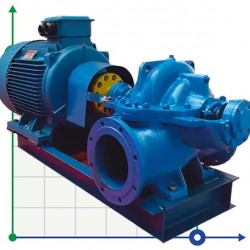 BSCE 200-430 (1500) - zespół pompowy z wejściem dwustronnym, 185 kW