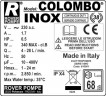 COLOMBO 6 Inox-prasa filtracyjna ramowa