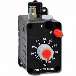 Pompa dozująca elektromagnetyczna EMEC RAC 1-12 l/h, 6 bar z napędem pneumatycznym