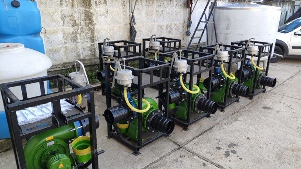 Pompa z napędem WOM ciągnika Rovatti MB25-TW R. 3,14