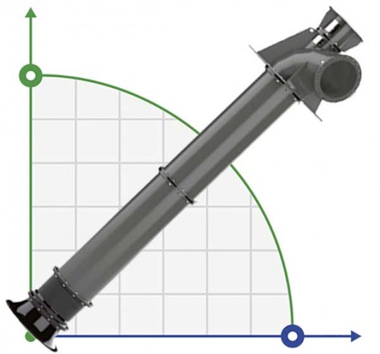 Veneroni E, 1400 m3/h osiowa pompa śmigła