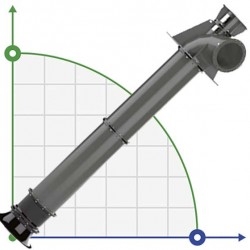 Veneroni E, 1400 m3/h osiowa pompa śmigła