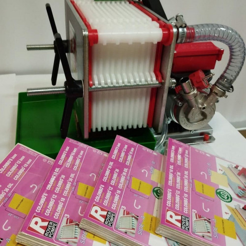 COLOMBO 12 Inox-prasa filtracyjna ramowa