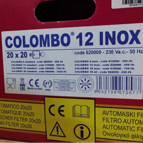 COLOMBO 12 Inox-prasa filtracyjna ramowa