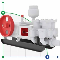 Pompa wysokociśnieniowa NB-80 do cyrkulacji płuczki wiertniczej w studni