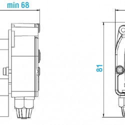 Pompa perystaltyczna F 2,2 L 24Vdc