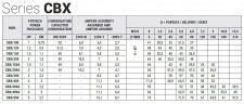 Pompa ze stali nierdzewnej do nawadniania ogrodu CBX/150, 1,1 kW, 4,8 m3/h, 56 m, 380 V/T, AISI 304 (EBARA 2CDX 70/15)