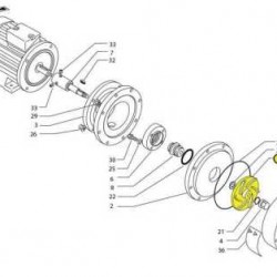 wirnik pompy 150 MB PP