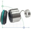 Uszczelnienie pompy Lowara R-LW 16, B, SIC/CAR, EPDM, 304